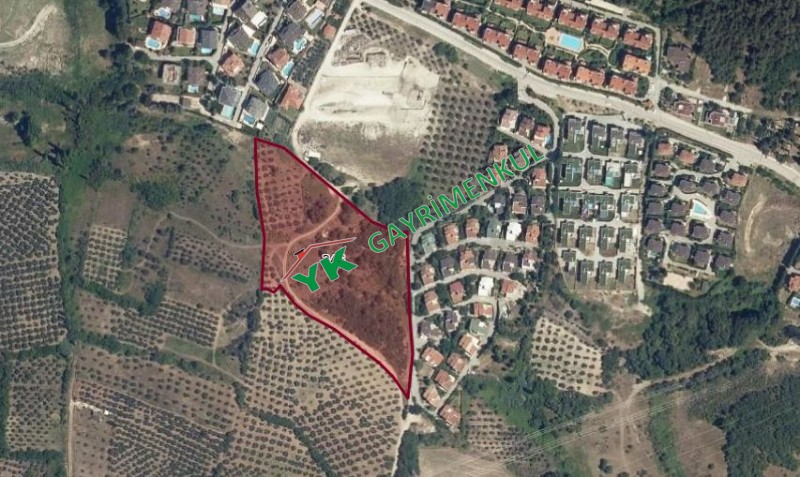 MUDANYA BADEMLİ DE VİLLALIK 12400 M² ARSA(20 285 m²) 